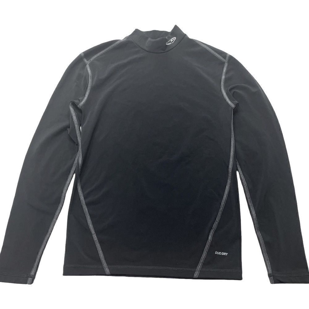 Champion Duo Dry High Neck Long Sleeve Rash Guard Size Small